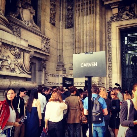 Carven Fashion Show Paris